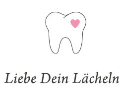 Zahnarztpraxis Zürich Dr. Anne Harder: Zahn mit einem Herzen, um zu zeigen dass mit Präzision, neusten Technologien und besten Materialien gearbeitet wird.